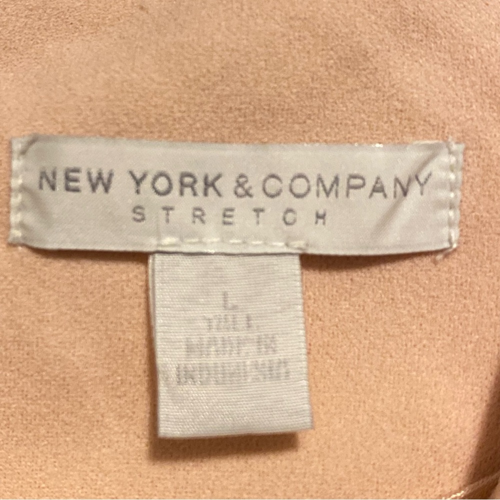 Vintage New York And Company Stretch Dress Large Tall Baby Doll Fairy Y2K New - Picture 3 of 14
